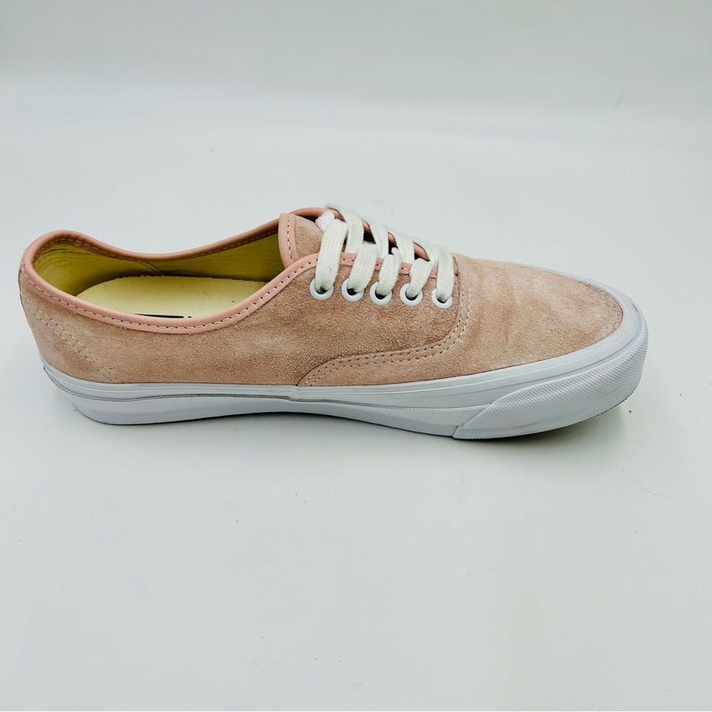 Vans shoes Authentic LX Reissue 44 sneakers suede Sepia Rose Pink women size 10 - Picture 5 of 10